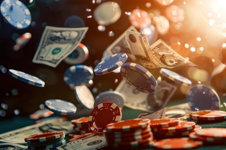 idntoto mobile app interface showing live dealer tables and sportsbook menu